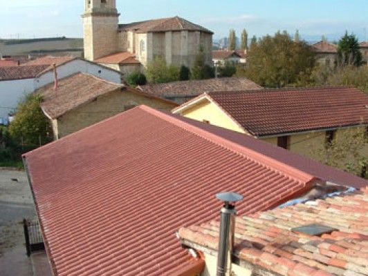 Azcorreta y Zárate instalación de tejas